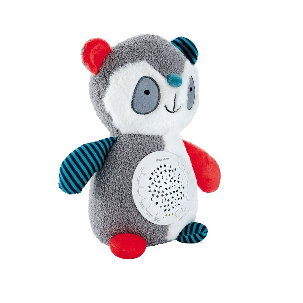 Milly Mally Plyšový zaspávačik panda s projektorom Milly Mally , 20C55253