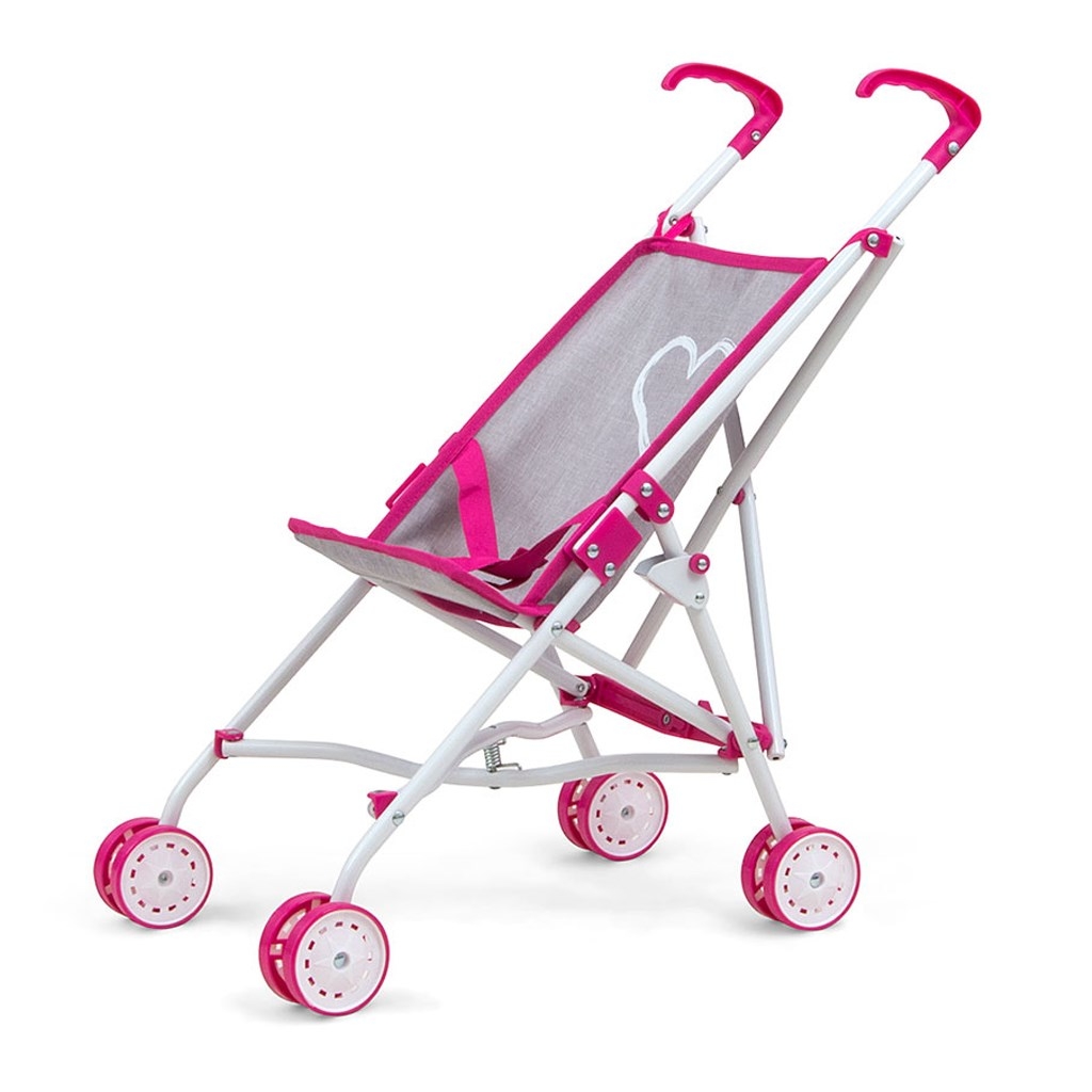Milly Mally Detský golfový kočík pre bábiky Milly Mally Julia Prestige Pink , 20C52351