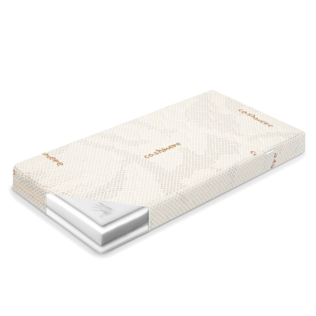 New Baby Detský matrac New Baby CLASSY 120x60x12 cm Visco-molitan-HR pena Cashmere , 20C53066