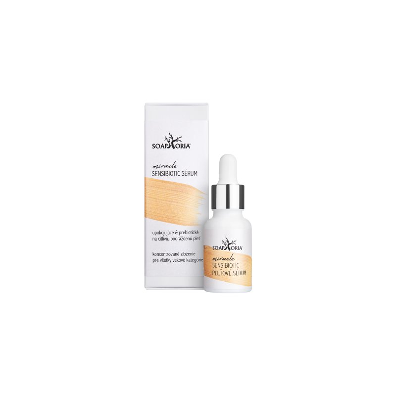 Soaphoria Soaphoria Miracle sensibiotic upokojujúce & prebiotické sérum pre citlivú a podráždenú pleť