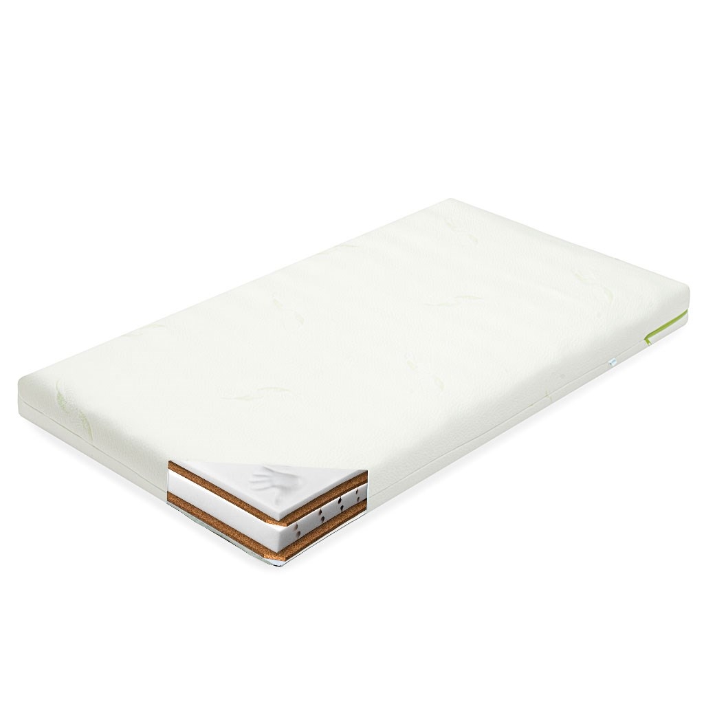 New Baby Detský matrac New Baby CLASSY 120x60x12 cm Visco-molitan-kokos Aloe Vera , 20C53084