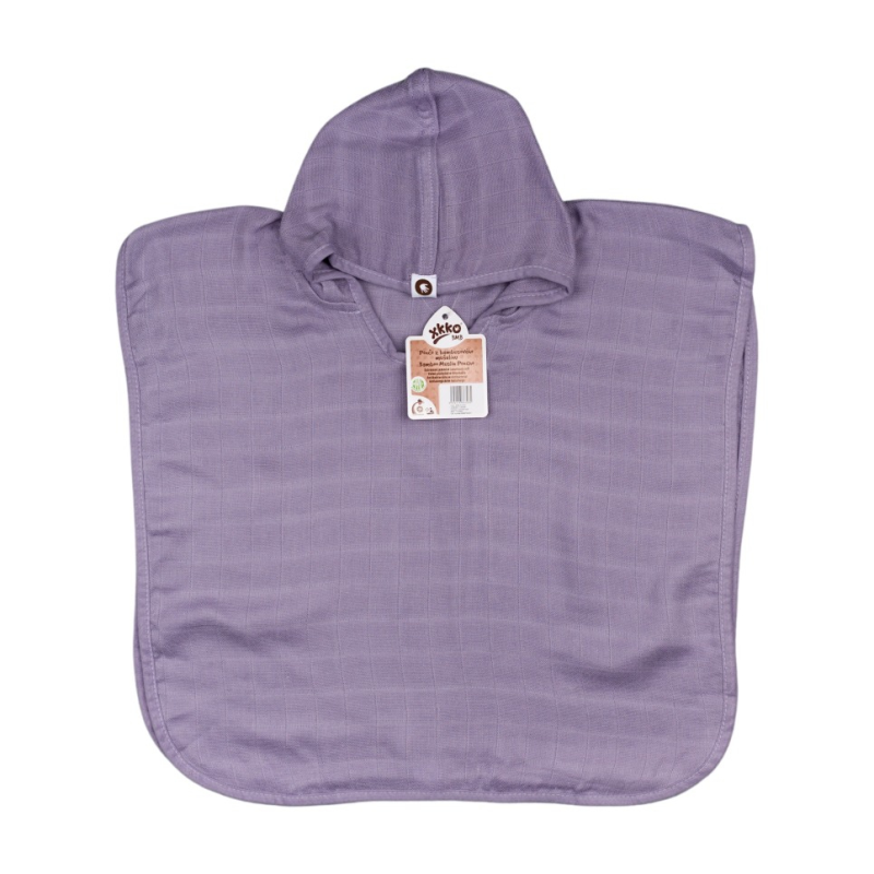 XKKO XKKO BMB Bambusové pončo Colours - Lavender Aura Veľkosť 2 BMBPN2602