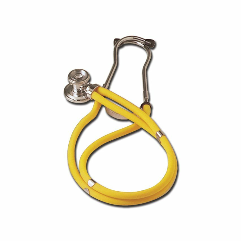 GIMA GIMA JOTARAP 5v1, Stetoskop pre internú medicínu, dvojhlavový, dvojhadičkový, žltý TOW005630