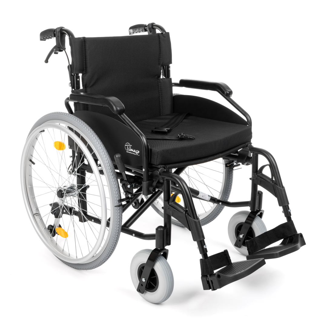 TIMAGO Vozík invalidný hliníkový FS908LJQ - Šírka sedačky 48cm