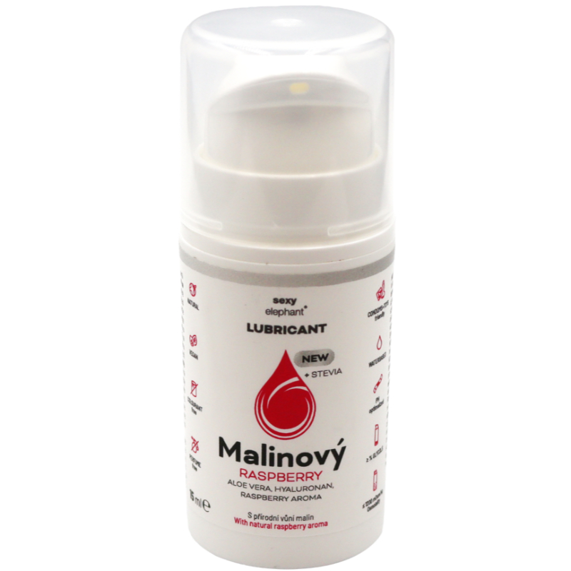 Cestovné balenie Malinový lubrikačný gél (15 ml)
