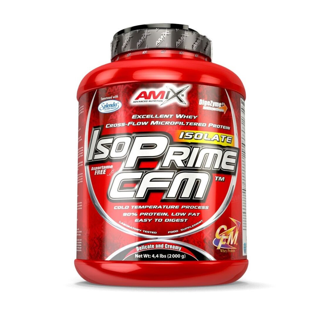 Amix Nutrition Amix IsoPrime CFM® Isolate 1000 g čokoláda-arašid-karamel