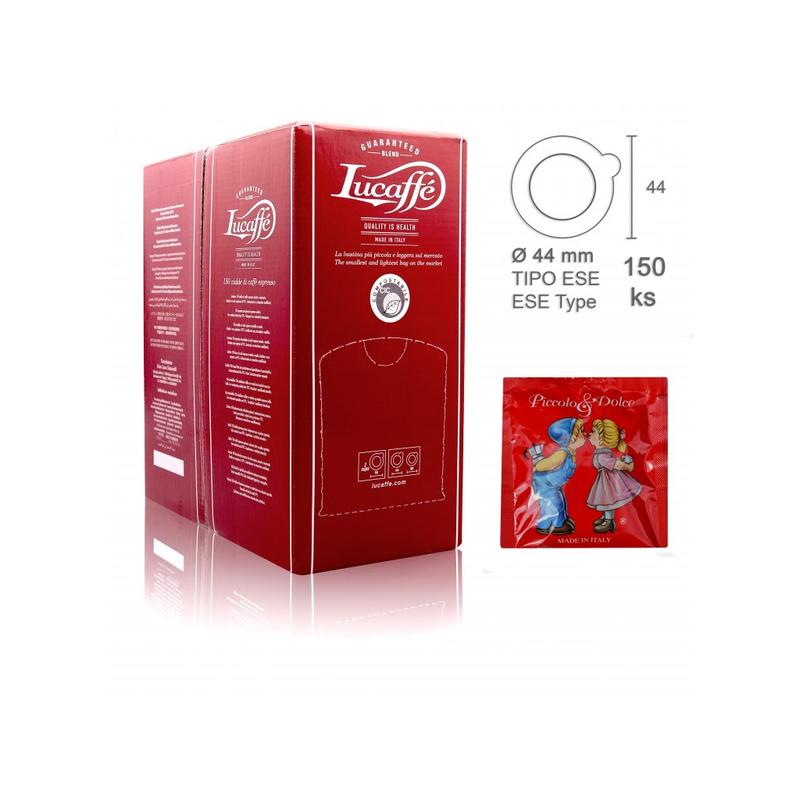 LUCAFFE Káva Lucaffe Piccolo&Dolce PODs 150ks