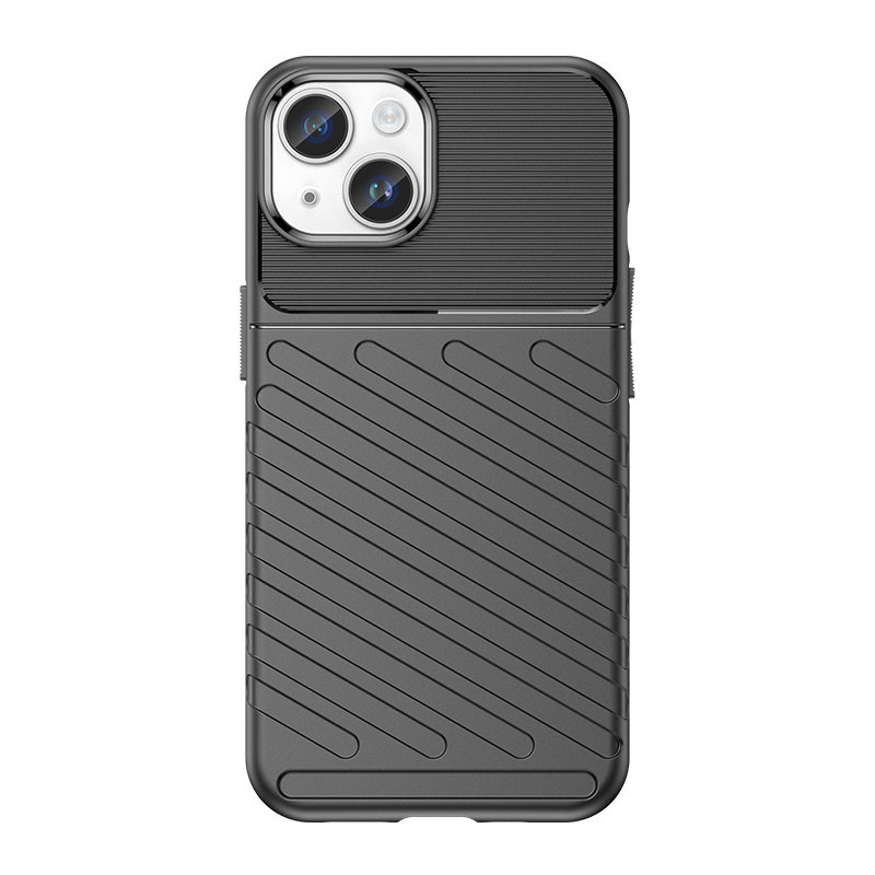 MG MG Thunder kryt na iPhone 15, čierny