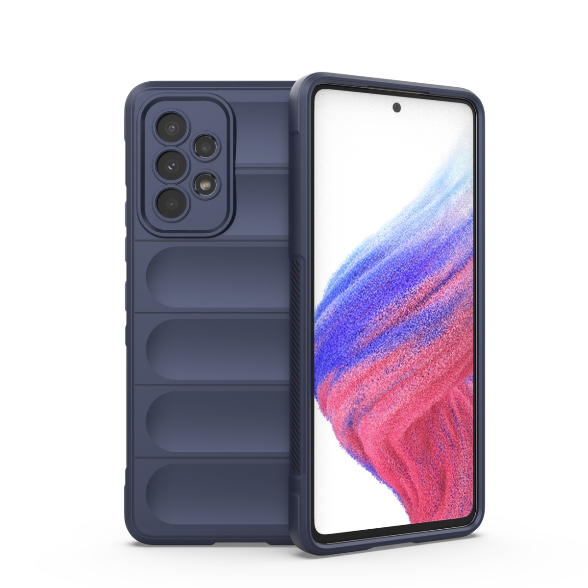 MG MG Magic Shield kryt na Samsung Galaxy A53 5G, tmavomodrý