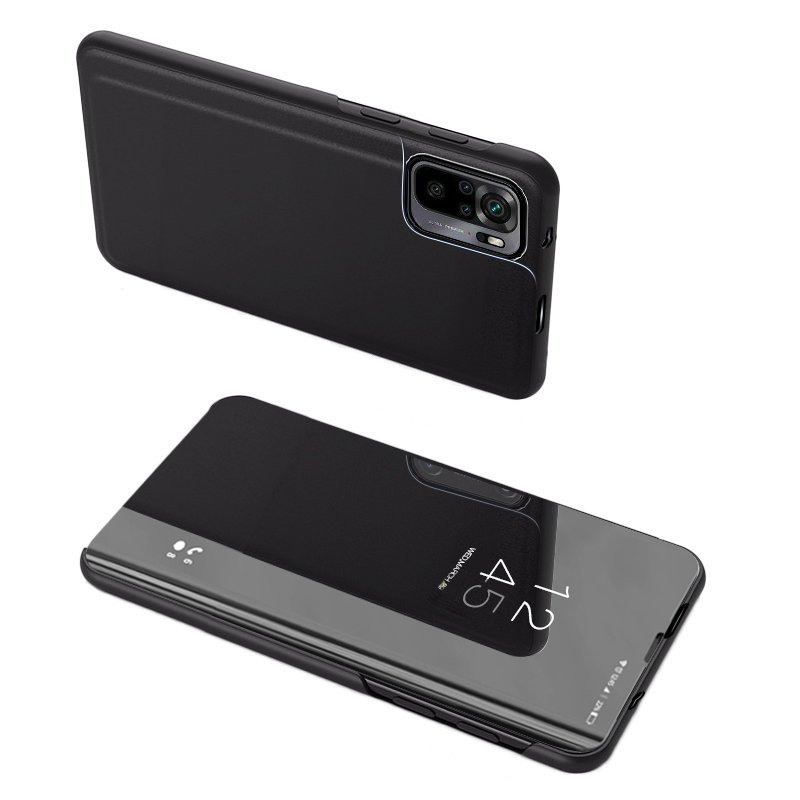 MG MG Clear View knižkové puzdro na Xiaomi 13 Pro, čierne