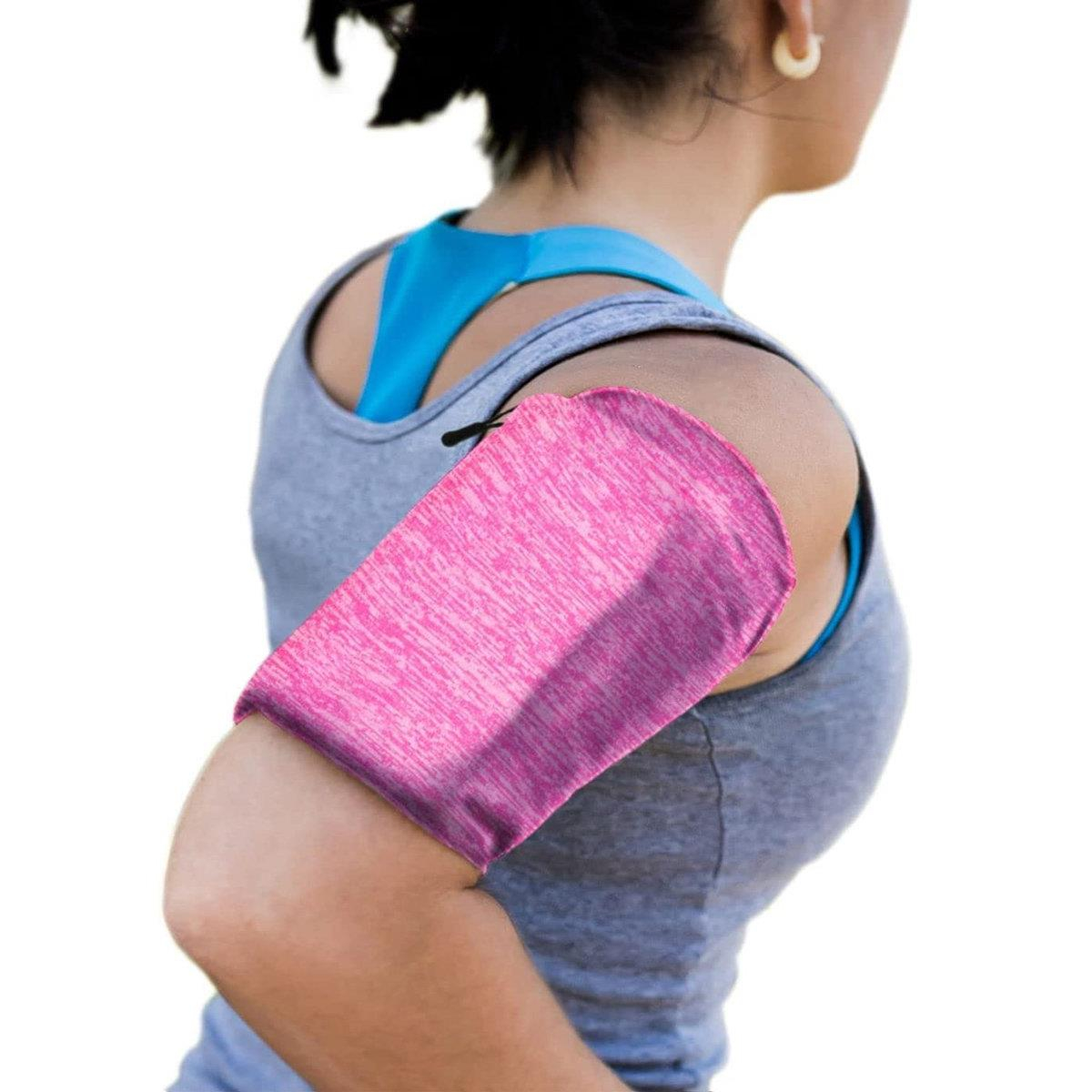 MG MG Elastic Armband bežecké puzdro S, ružové