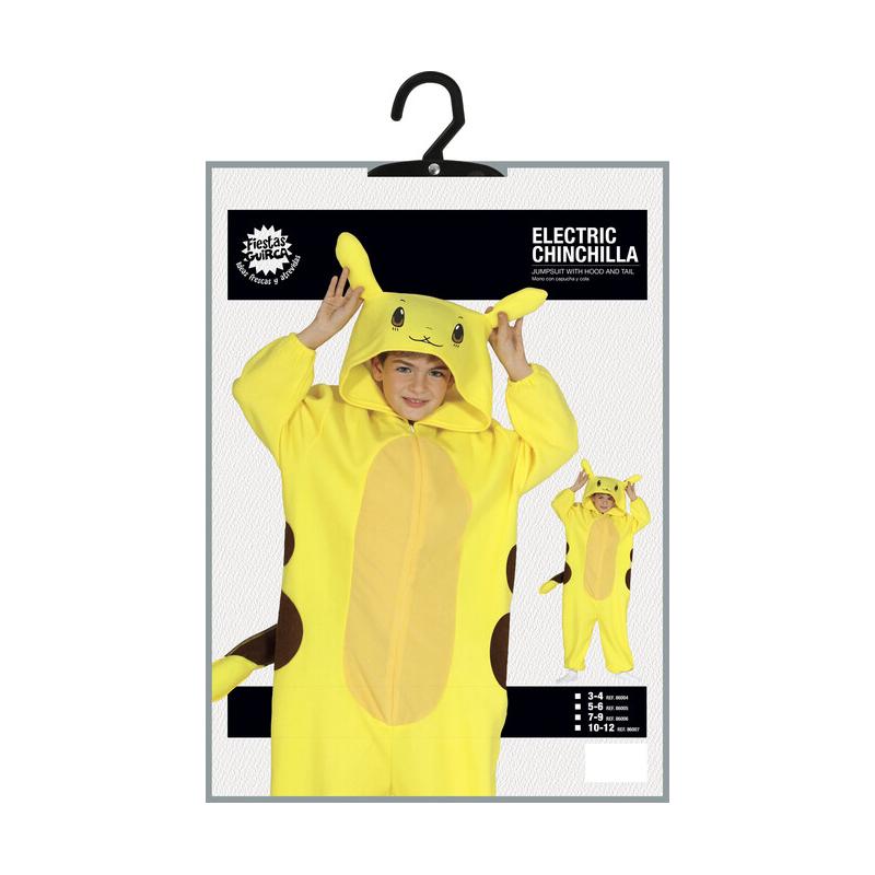 Guirca Kostým Pikachu 7-9 roky (obrázok 4)