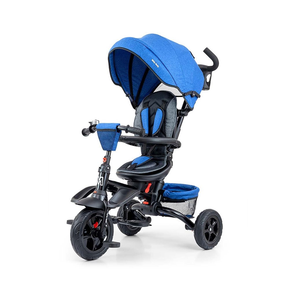 Milly Mally Detská trojkolka 6v1 Milly Mally Stanley navy-black , 20C52842