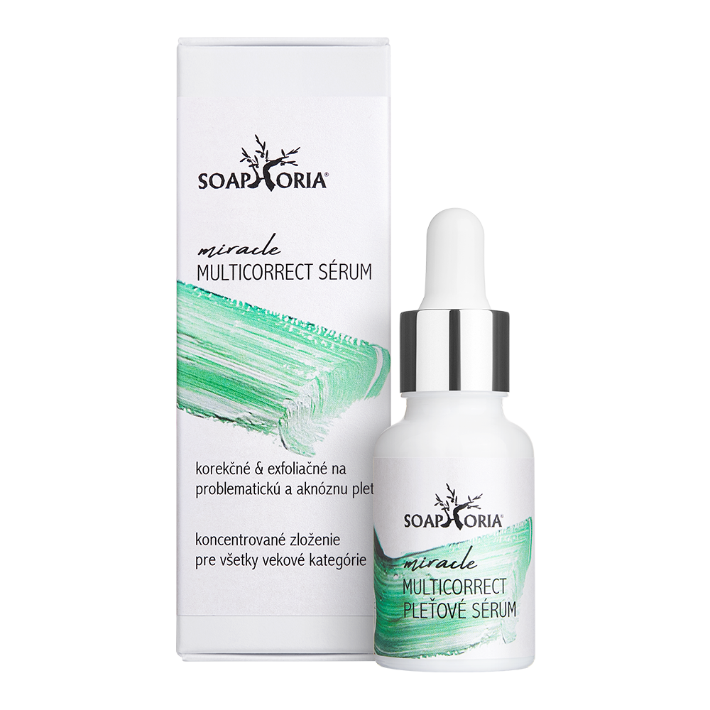 Soaphoria Soaphoria Miracle multicorrect korekčné & exfoliačné sérum pre problematickú a aknóznu pleť