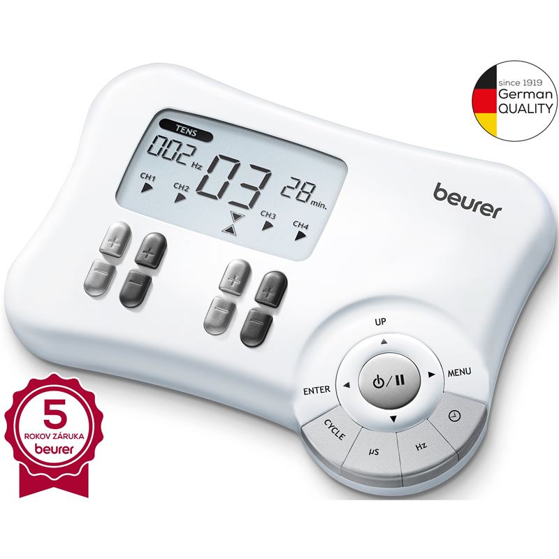 Elektrostimulátor BEURER EM 80 TENS/EMS (obrázok 2)