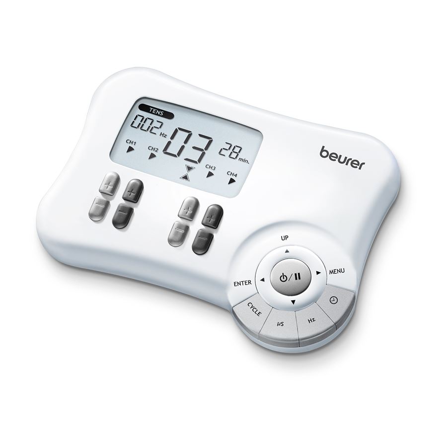 Elektrostimulátor BEURER EM 80 TENS/EMS (obrázok 3)