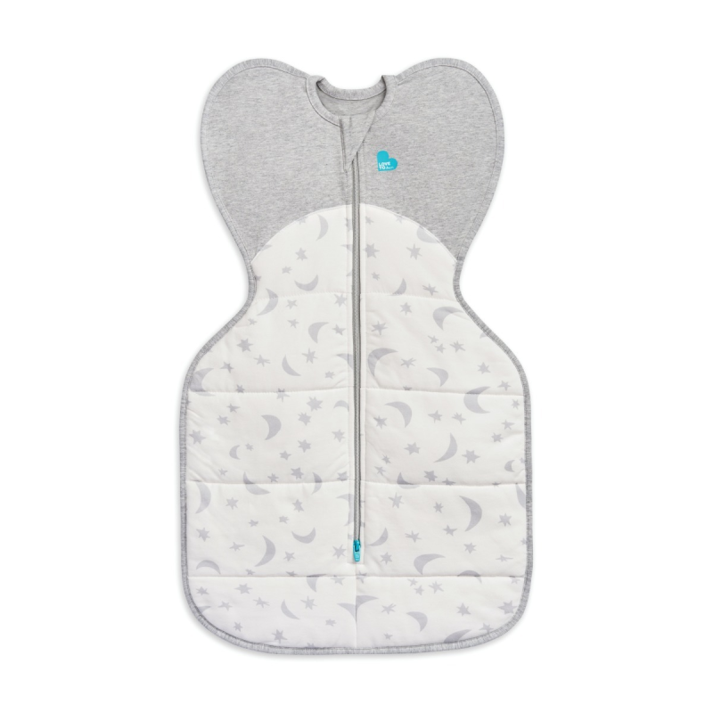 Love To Dream Love To Dream Zavinovačka Swaddle UP, veľkosť XS, biela/mesiac, ETAPA 1, Extra Warm LTD-L1028266WHTXS