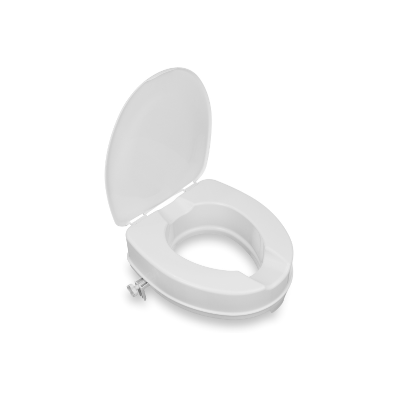 TIMAGO Nadstavec na WC 10 cm s poklopom