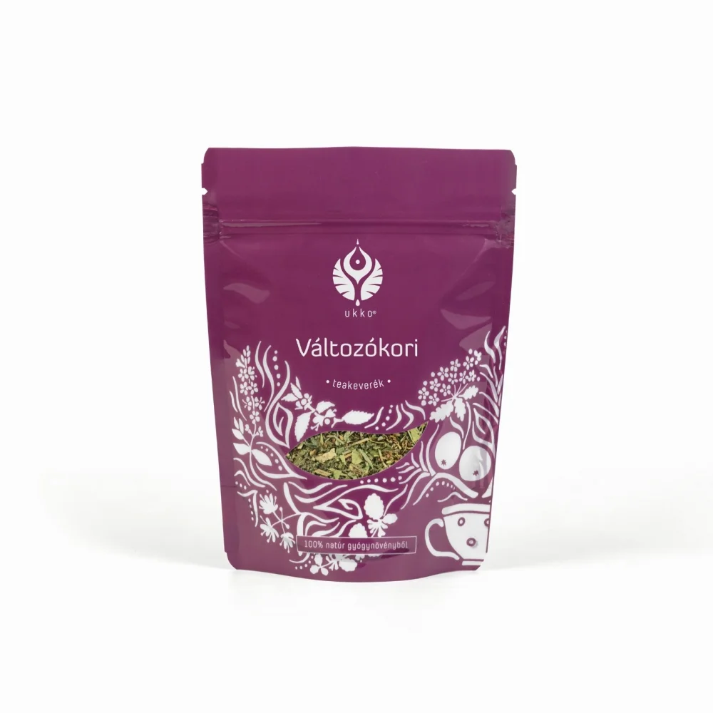 UKKO Čajová zmes na menopauzu, 1x120g, dávka na 1 mesiac