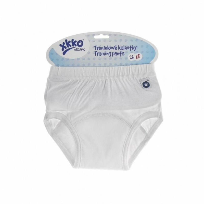 XKKO XKKO Tréningové nohavičky Organic - Biele, veľkosť S ORGTP0101