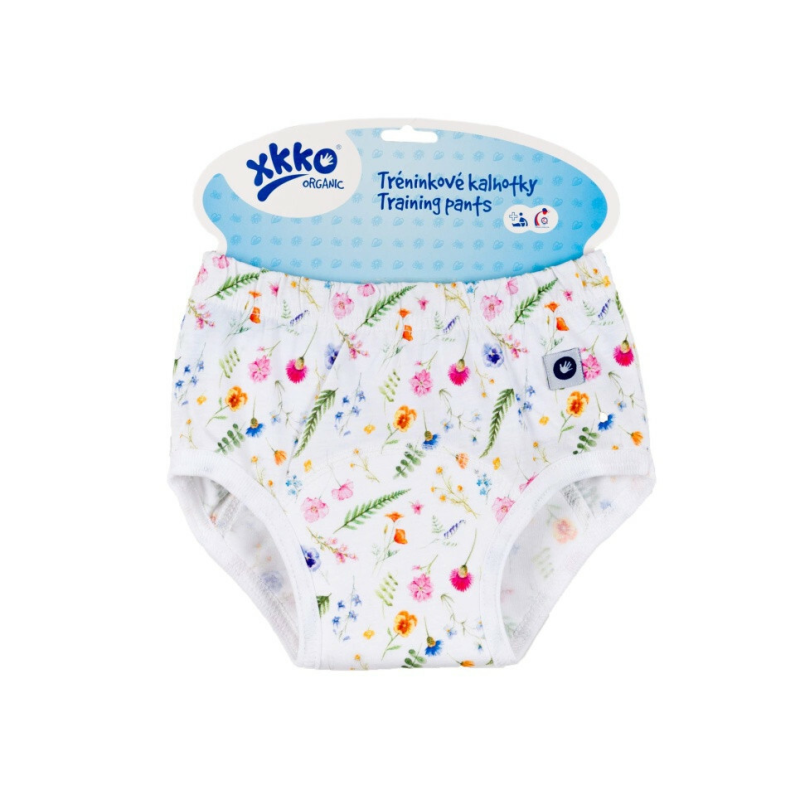 XKKO XKKO Tréningové nohavičky Organic - Summer Meadow, veľkosť S ORGTP0501