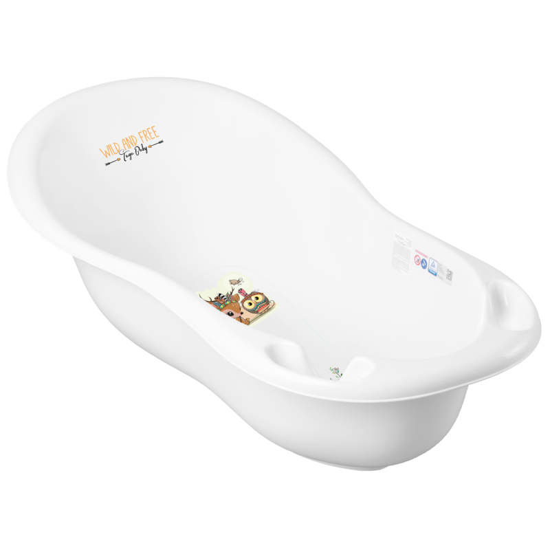 Tega Baby TEGA BABY Vanička veľká Malý Jelenček 102cm - Biela