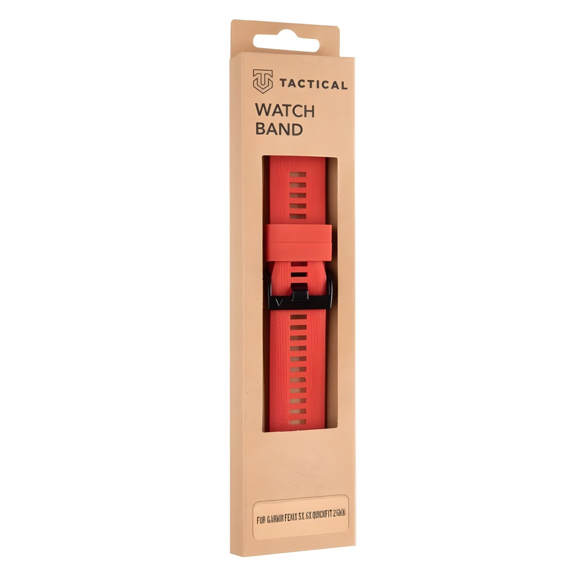 HARAHU Silikónový Remienok pre hodinky, QuickFit - 26mm - Červená H26391