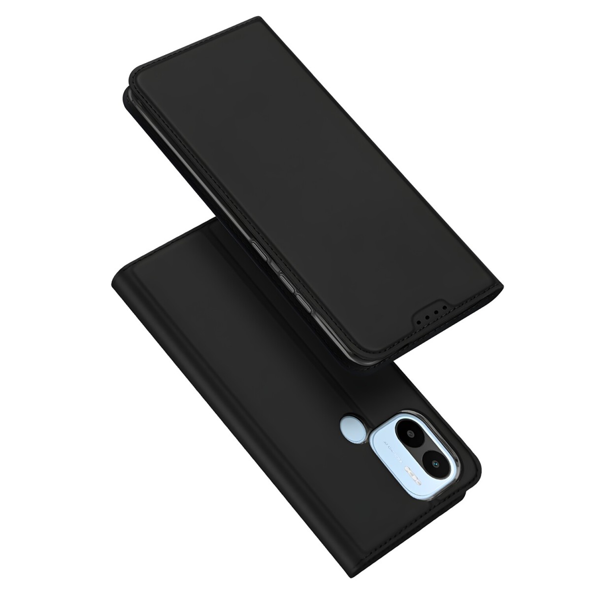 Dux Ducis Knížkové puzdro Skin Pro pre Xiaomi Redmi A1 Plus - Čierna H25733