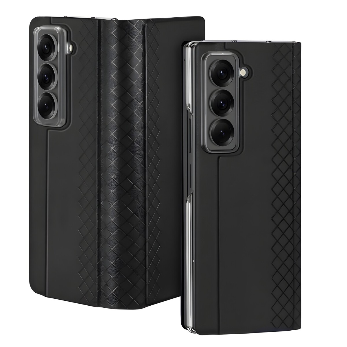 Dux Ducis Knížkové puzdro pre Samsung Galaxy Z Fold SE - Čierna H36610