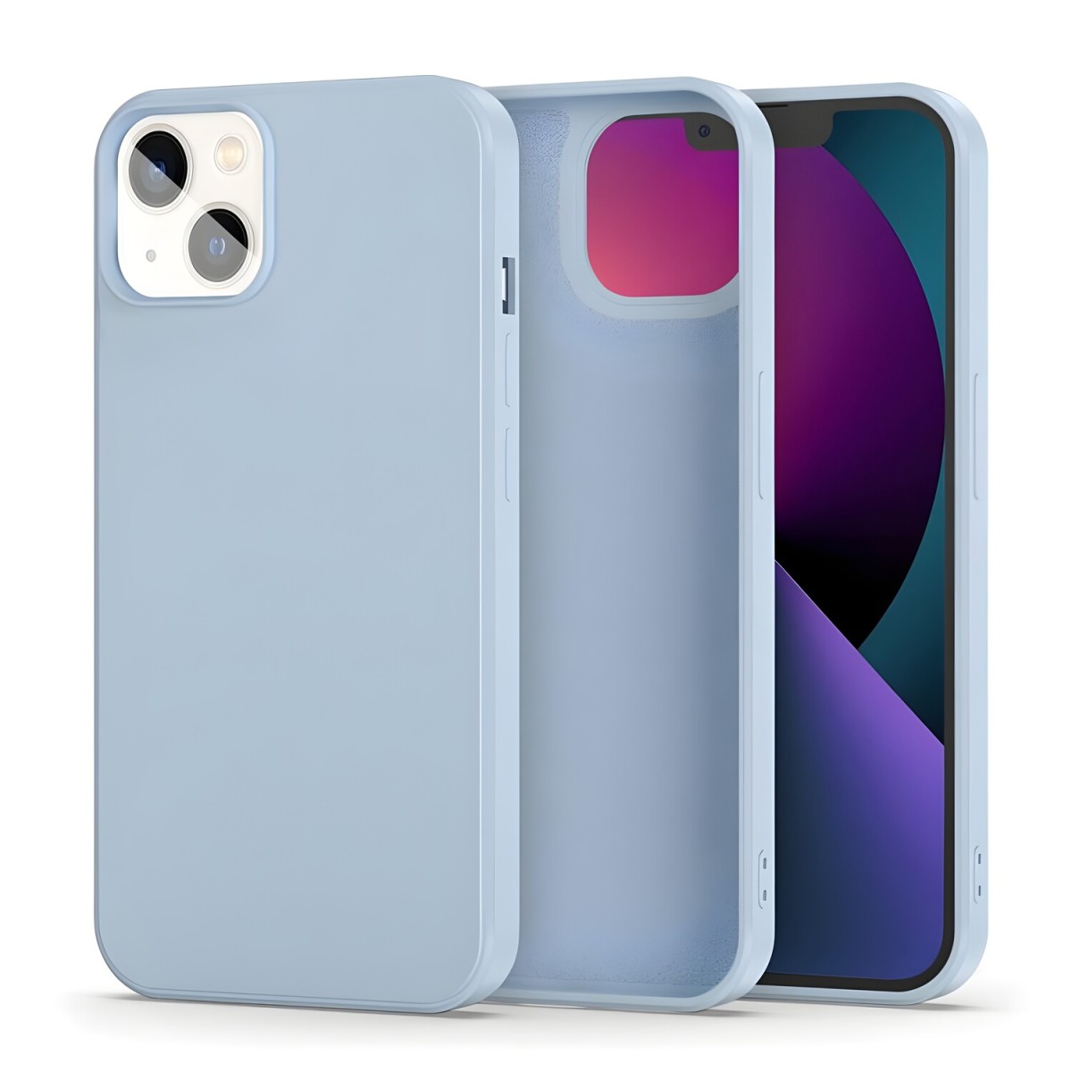 Tech-Protect Silikónové puzdro pre Apple iPhone 14 - Čierna H25586