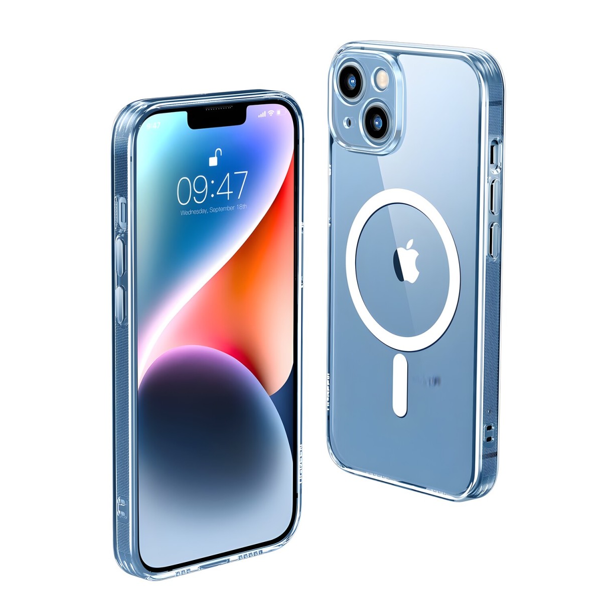 Ugreen Magnetické gélové puzdro pre Apple iPhone 14 Plus - Transparentná H22534
