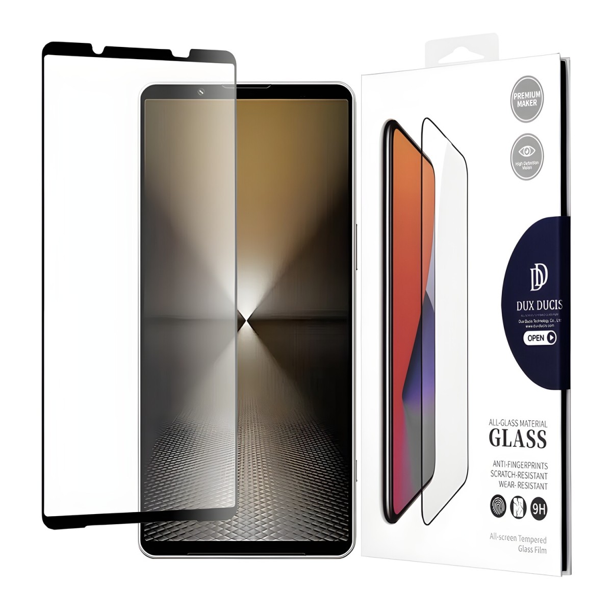 Dux Ducis 10D Tvrdené sklo pre Sony Xperia 1 V - Čierna H33147