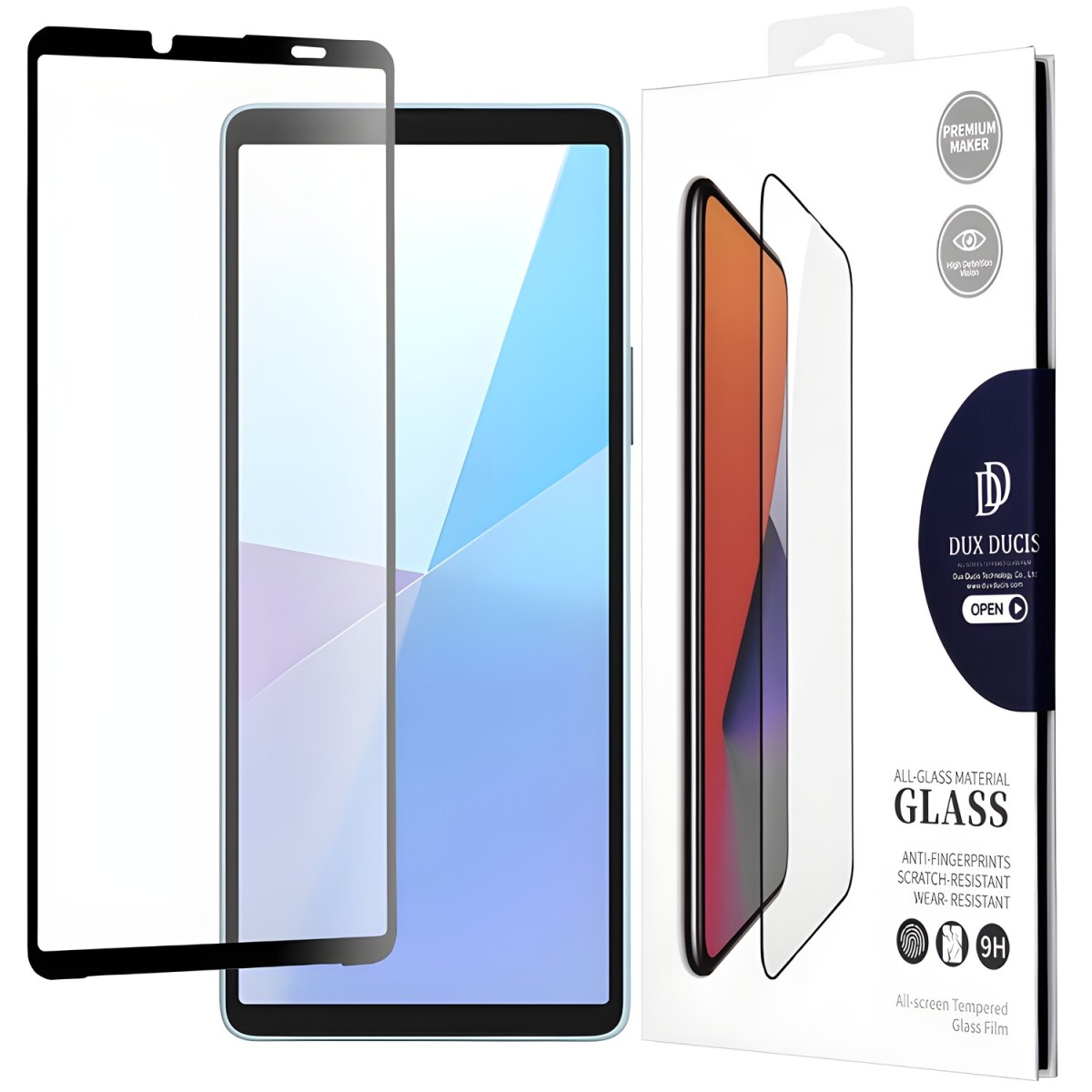 Dux Ducis 10D Tvrdené sklo pre Sony Xperia 10 VI - Čierna H33154