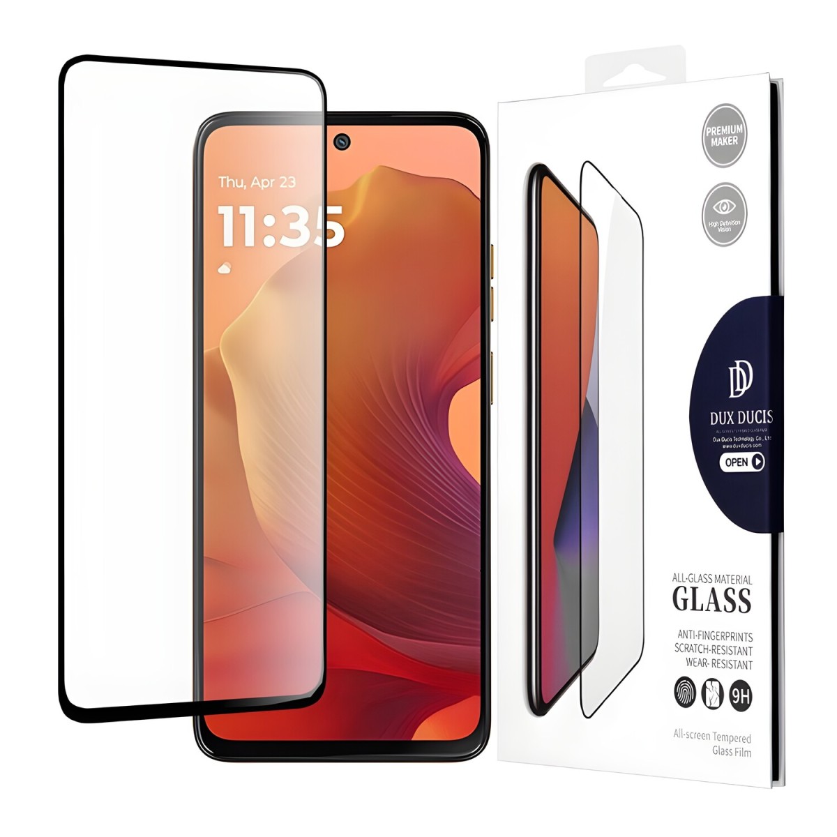 Dux Ducis 10D Tvrdené sklo pre Motorola Moto G15 - Čierna H36705