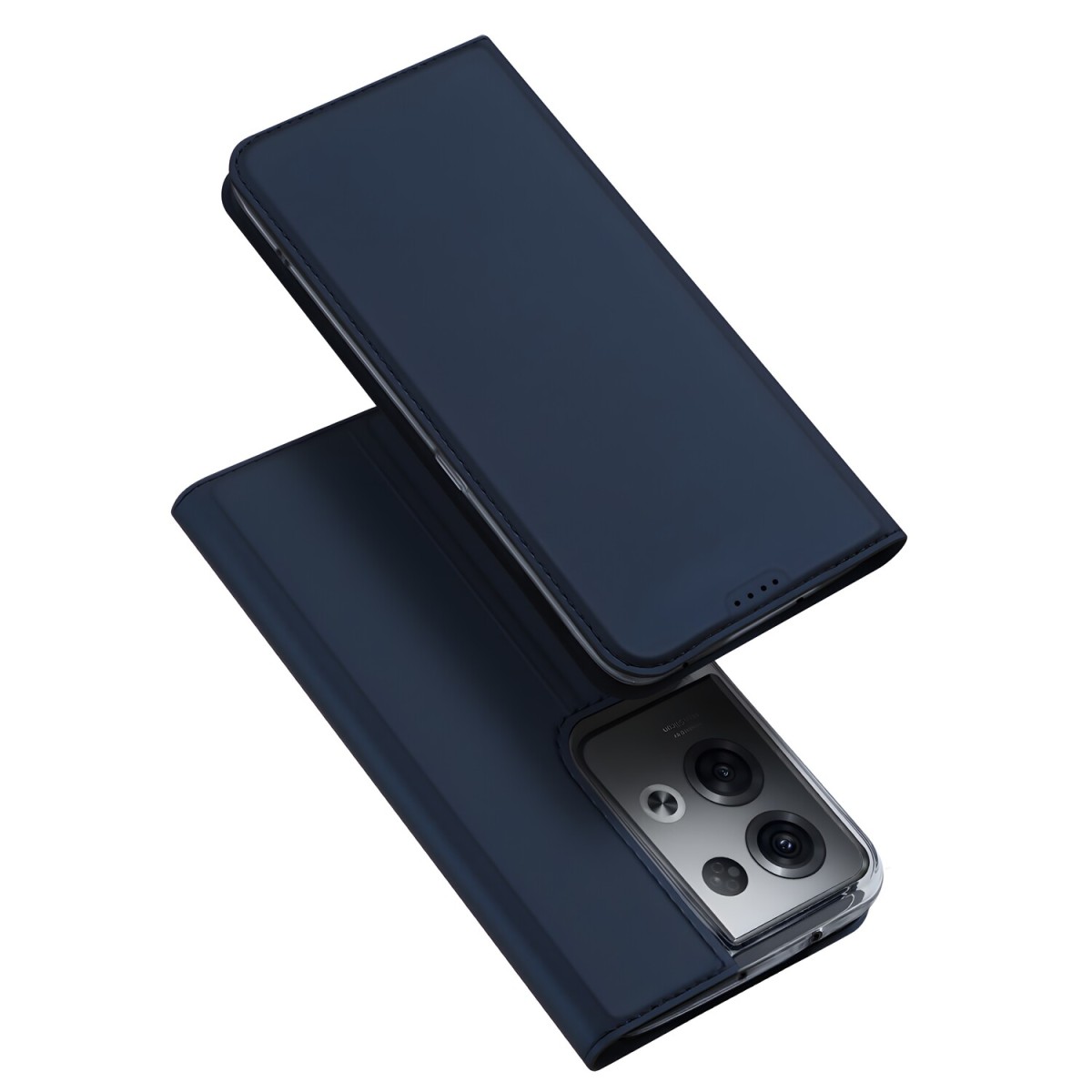 Dux Ducis Knížkové puzdro Skin Pro pre Oppo Reno 8 Pro - Modrá H24395