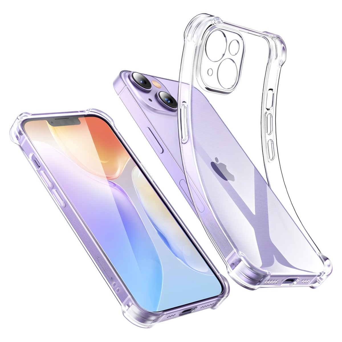 Ugreen Ochranné gélové puzdro pre Apple iPhone 14 - Transparentná H22158