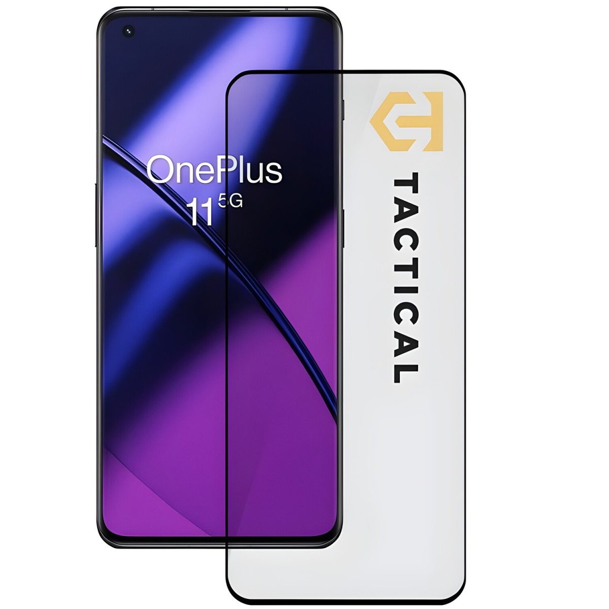 HARAHU Tactical Glass Shield 5D sklo pre OnePlus 11T - Čierna H25869