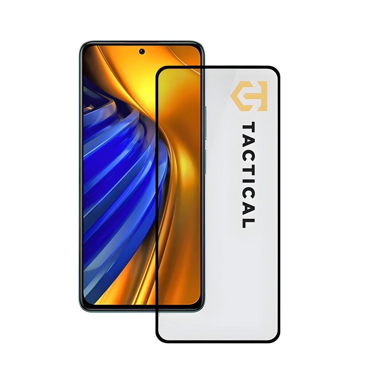 HARAHU Tactical Glass Shield 5D sklo pre Xiaomi Poco F4/Poco F4 5G - Čierna H25893
