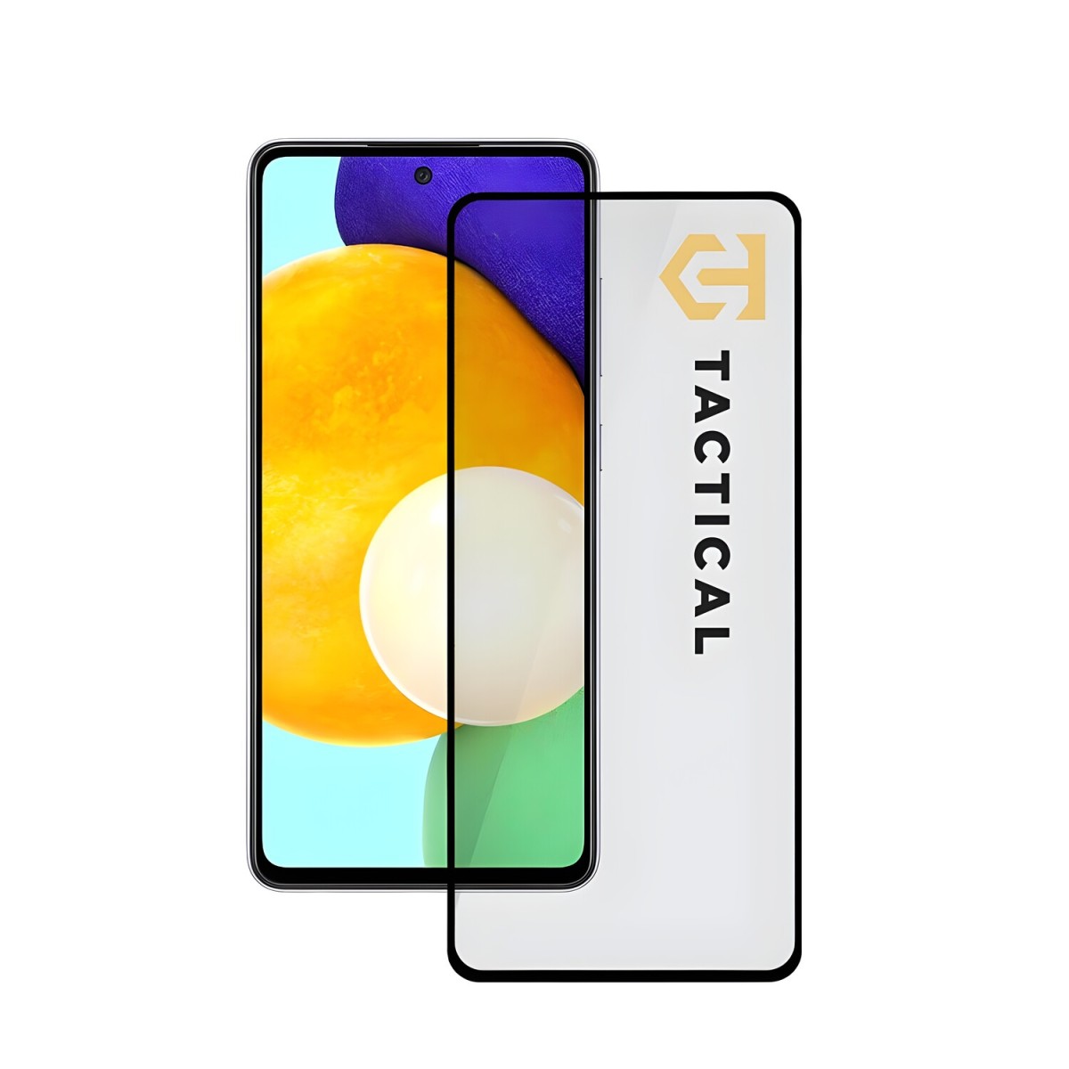 HARAHU Tactical Glass Shield 5D sklo pre Samsung Galaxy A52 5G/Galaxy A52 4G/Galaxy A52s 5G/Galaxy A53 5G - Čierna H25801