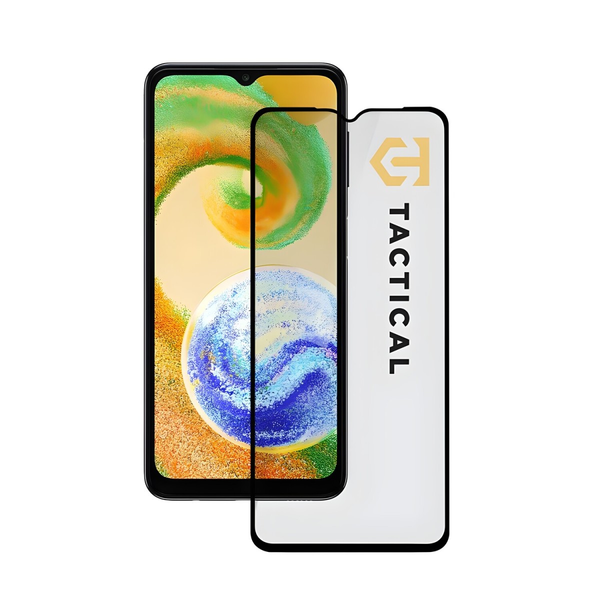 HARAHU Tactical Glass Shield 5D sklo pre Samsung Galaxy A04s - Čierna H25918