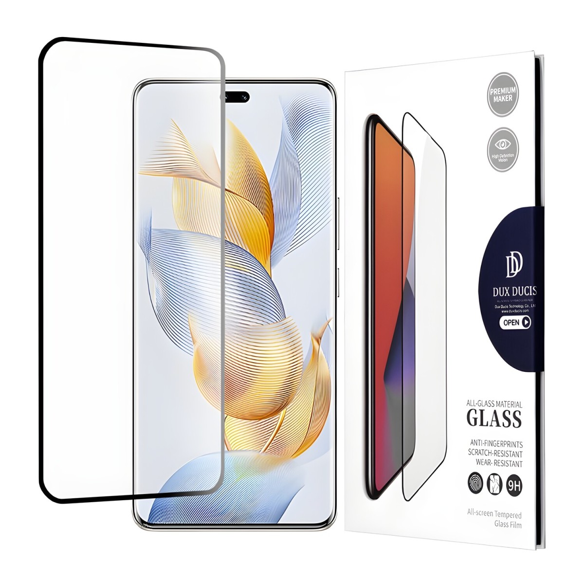Dux Ducis 10D Tvrdené sklo pre Honor 90 Pro - Čierna H27942