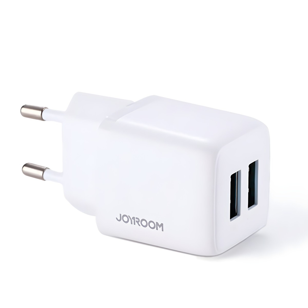 Joyroom Sieťová nabíjačka s 2 x USB + rýchle nabíjanie - Biela H28095