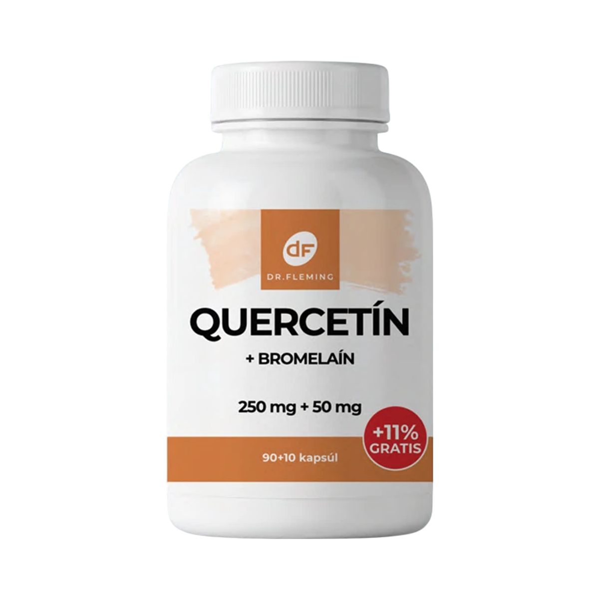 DR. FLEMING DR. FLEMING Quercetín 250mg + Bromelaín 50mg +11% gratis 100ks