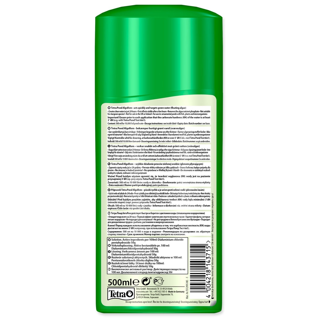 Prípravok Tetra Pond Algorem 500ml (obrázok 3)