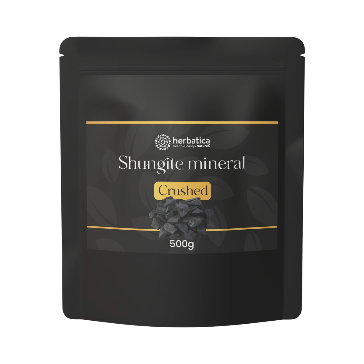 Herbatica Minerál šungit drť - prírodný filter vody 500g - Herbatica