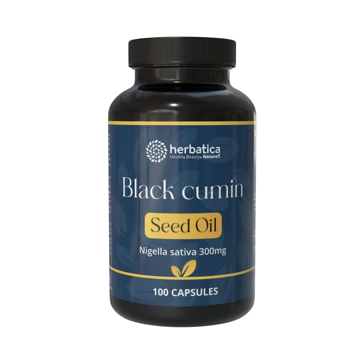 Herbatica Olej zo semien čiernej rasce (Nigella sativa) v kapsulách /300 mg - 100 kapsúl - Herbatica