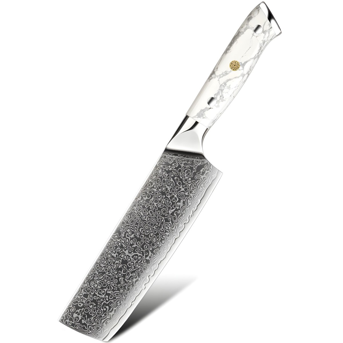 HARAHU Damaškový kuchynský nôž Yuzuki-Nakiri H37517
