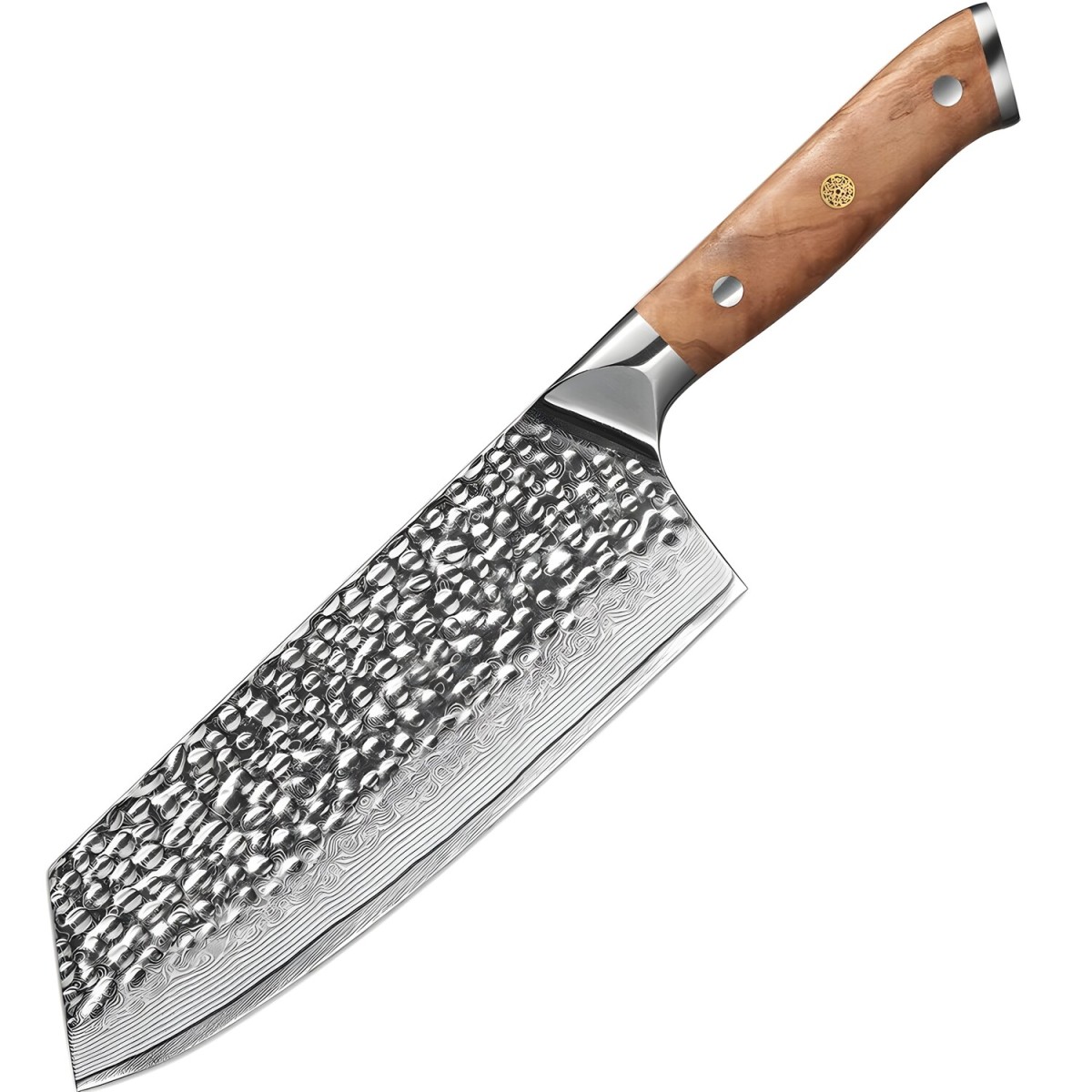 HARAHU Damaškový kuchynský nôž Zayoku-Cleaver/Hnedá H37482