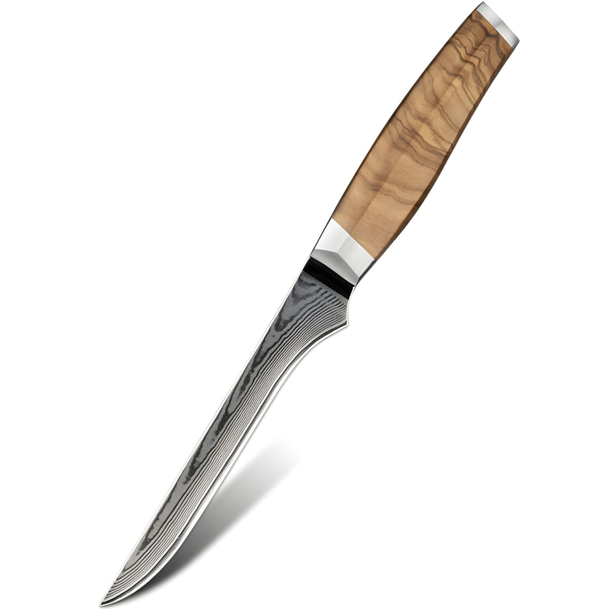 HARAHU Damaškový kuchynský nôž Zenroku-Boning/Hnedá H37561