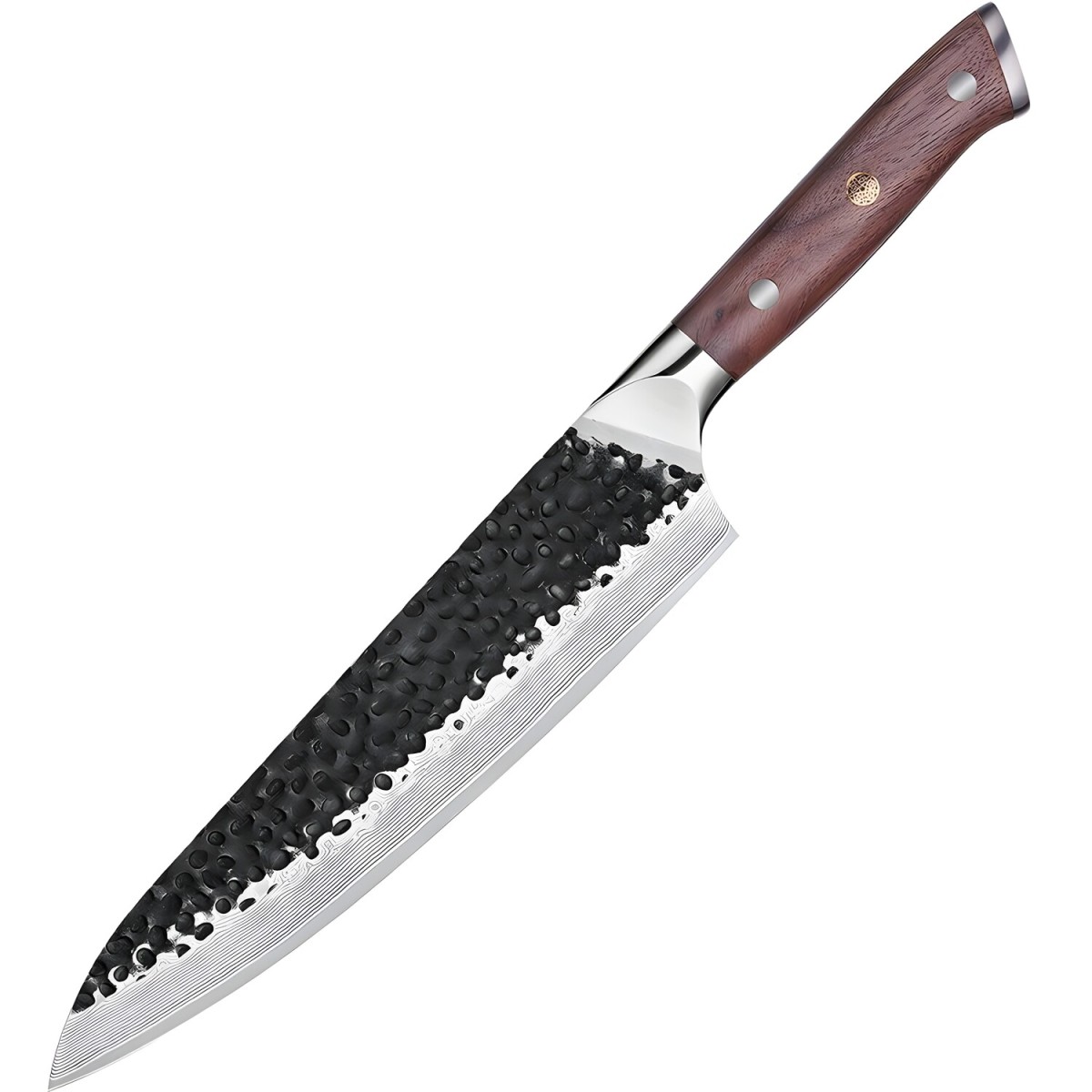 HARAHU Damaškový kuchynský nôž Tetsuya-Chef/Hnedá H37529